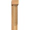 Ekena Millwork Traditional Block Rough Sawn Bracket w/ Offset Brace, Western Red Cedar, 6"W x 20"D x 28"H BKT0604X20X28TRA05RWR - alternate 4